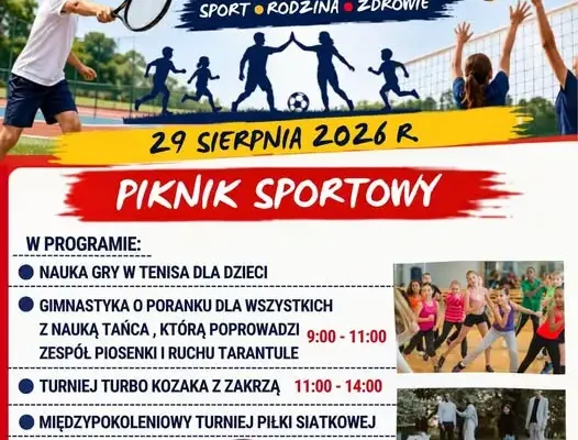 Piknik sportowy na Orliku w Gryficach – 29 sierpnia pełen atrakcji