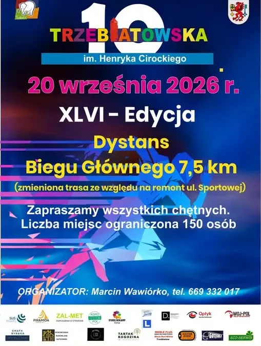 Ruszyły zapisy na 46. Bieg Uliczny „Trzebiatowska 10” – zmiana trasy i limit 150 osób