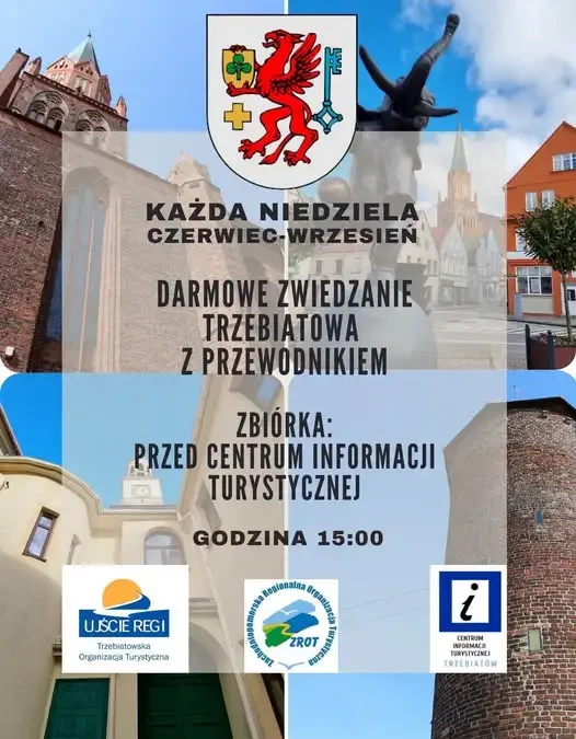 Dziś darmowe zwiedzanie Trzebiatowa z przewodnikiem – start o 15:00