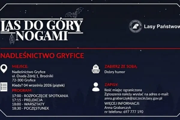 Nietoperze do góry nogami – wyjątkowe wydarzenie edukacyjne w Nadleśnictwie Gryfice