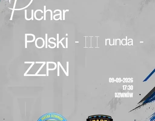 Sparta Gryfice poznała rywala w III rundzie Pucharu Polski ZZPN