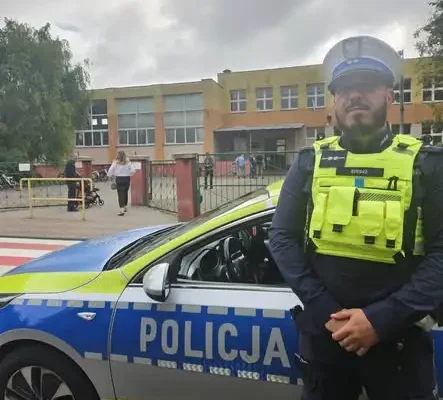 Policja w Gryficach czuwa nad bezpieczeństwem uczniów w nowym roku szkolnym