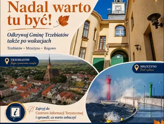 Wrzesień w Gminie Trzebiatów: spokojne plaże i idealny czas na odkrywanie