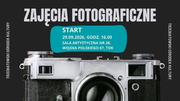 Ruszają warsztaty fotograficzne w Trzebiatowie – spotkanie organizacyjne już 29 września