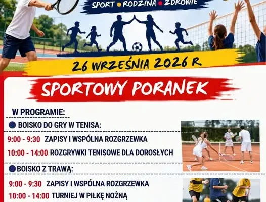 Aktywny Orlik w Gryficach – sportowy poranek już 26 września