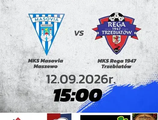 MKS Rega 1947 Trzebiatów jedzie do Maszewa po komplet punktów