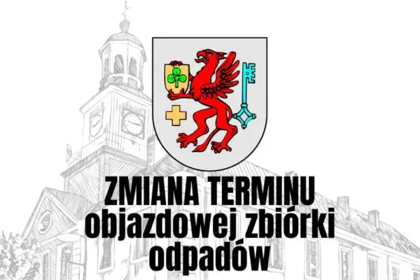 Trzebiatów: objazdowa zbiórka odpadów przy ul. Sportowej i Leśnej opóźniona