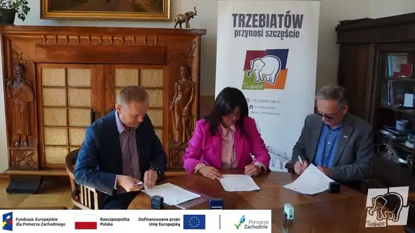 Gmina Trzebiatów buduje nową trasę rowerową Roby – Mrzeżyno