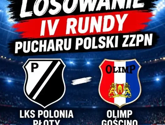 Puchar Polski ZZPN: Polonia zagra z Olimpem Gościno w IV rundzie