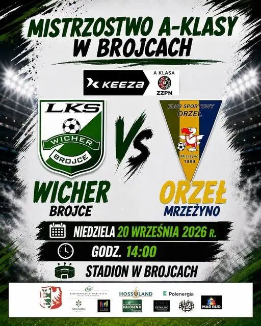 Wicher Brojce wraca na własne boisko. W niedzielę walka o trzy punkty